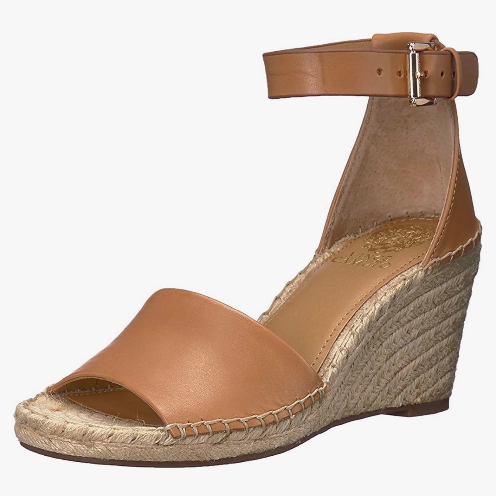 Vince Camuto Tan Maaza Wedge